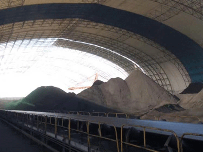 咸宁煤棚料仓网架